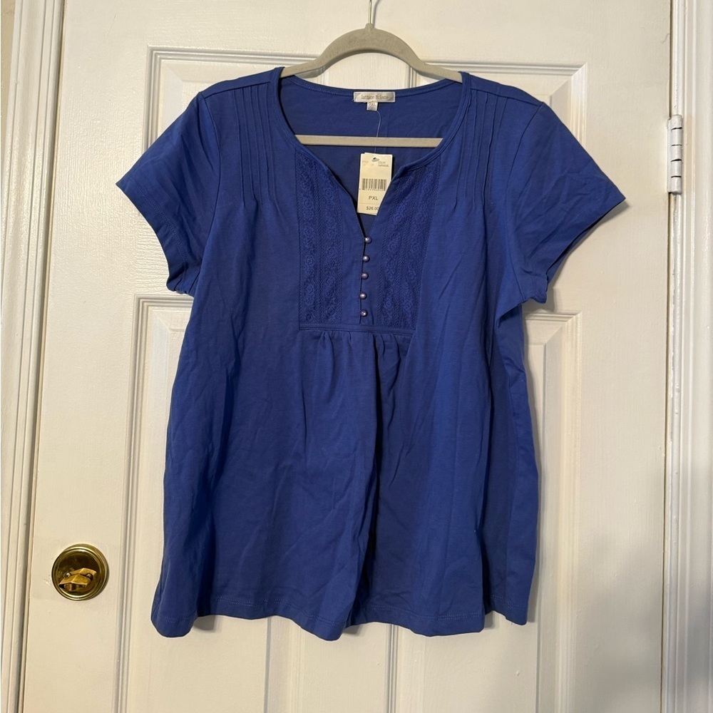 Stylish Women's Blue Blouse